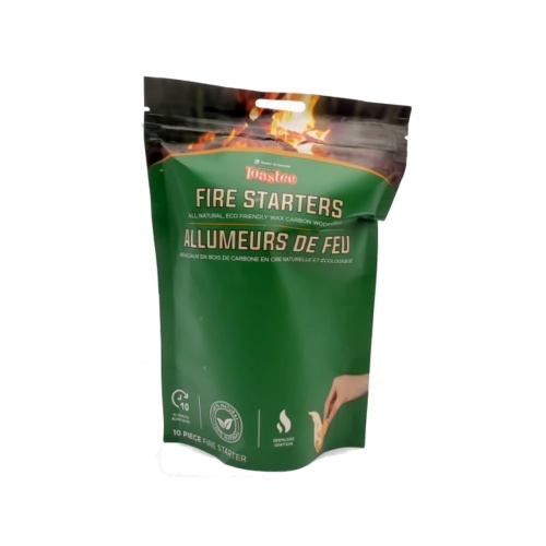 Fire starters 10 pack wool shape