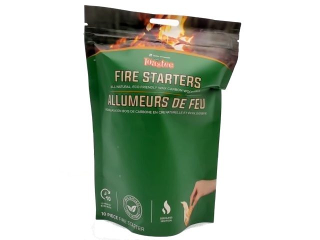 Fire starters 10 pack wool shape