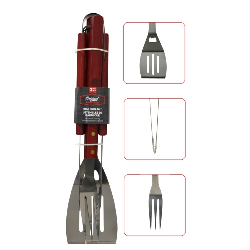 BBQ tools 3 piece set (endcap)