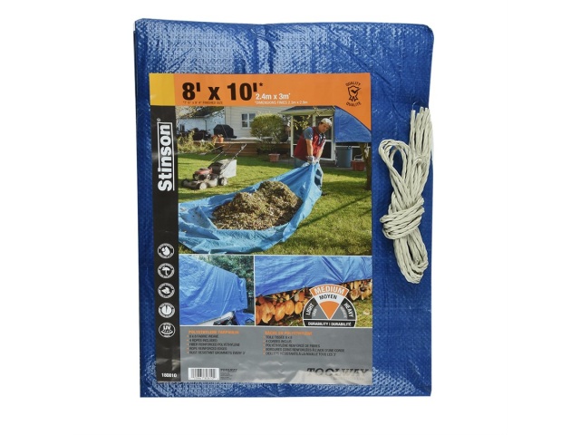 tarp 8x10 blue