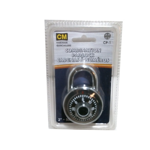 Combination Padlock 50mm 2 inch 40 digit