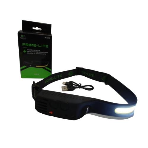 Headlight Flashlight with motion sensor mode rechargable