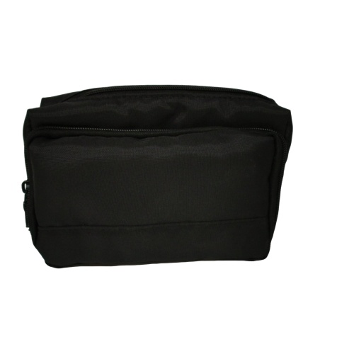 Organizer Bag Small Double Zip Black