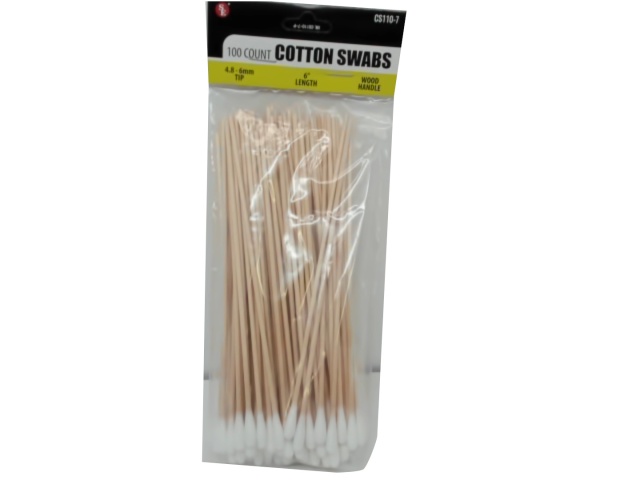 Cotton Swabs 6 100pk.\