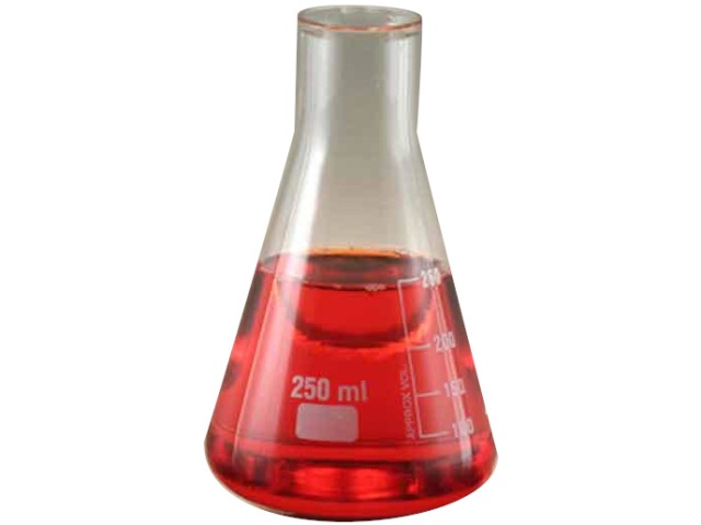 Flask, Erlenmeyer, 250ml, borosilicate glass