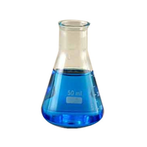 Flask, Erlenmeyer, 50ml, borosilicate glass