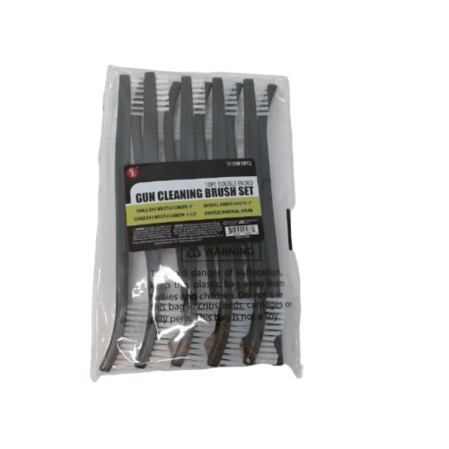 Gun Cleaning Brush Set Double Ended 10pk. (or $0.79ea)