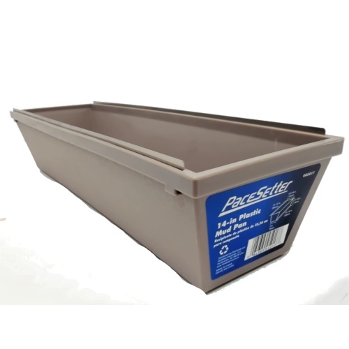 Plastic mud pan 14 inch