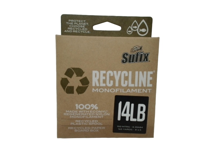 Recycline Monofilament 14lb. 150m Sufix