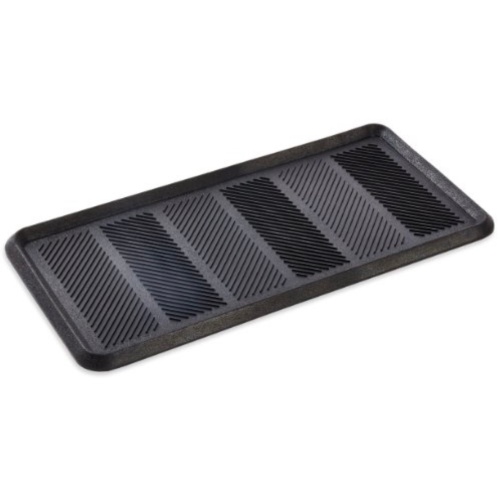 Rubber boot tray