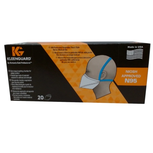 Face Mask N95 20pk. Kleenguard