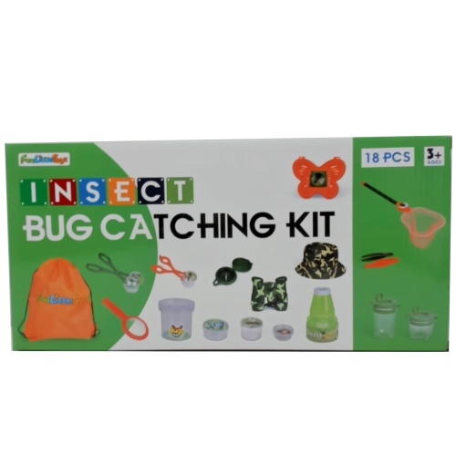 Bug Catching Kit 18pcs. Insect Funlittletoys