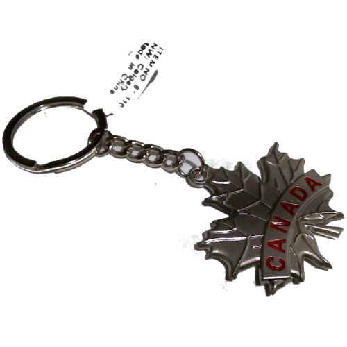 CANADA MAPLE SHAPED KEYCHAIN