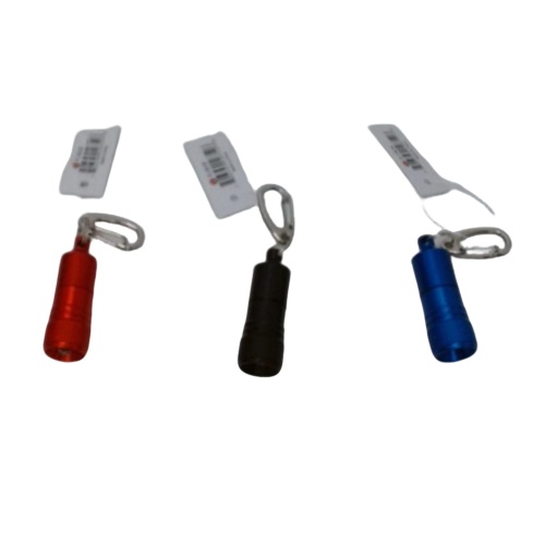 Keychain Flashlight Mini LED Ass't Colours