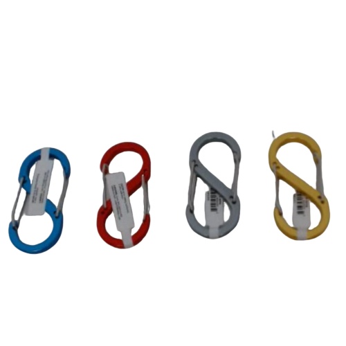 S Carabiner 4 x 1