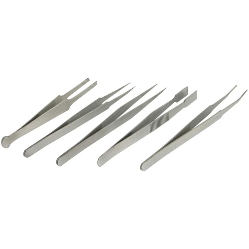 Tweezers 5 pc set