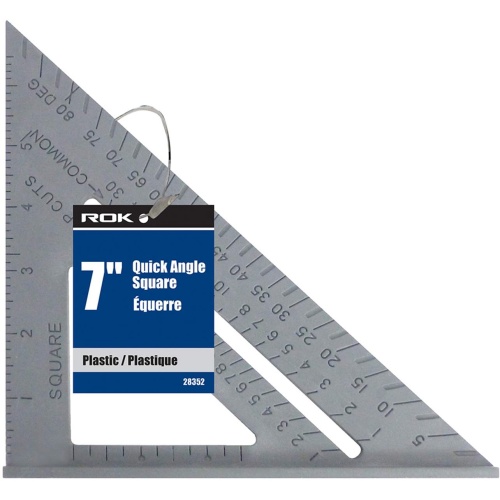 Quick angle square 7 inch plastic