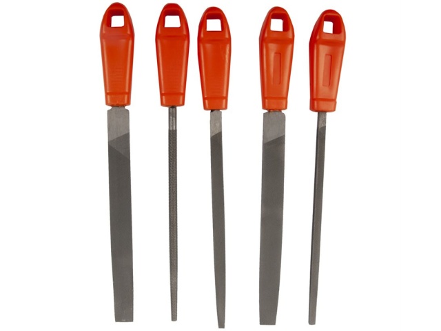 Steel File Set 5 Pc