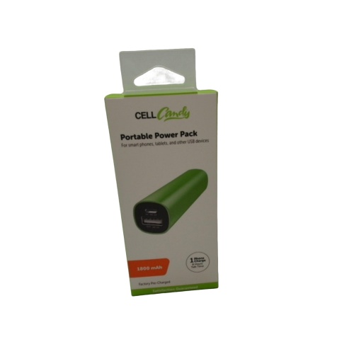 Portable Power Bank 1800mAh Cell Candy