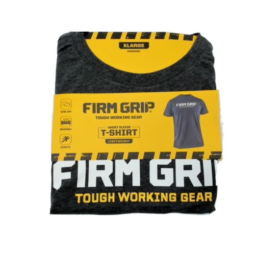 T-Shirt Firm Grip XL Grey Lightweight