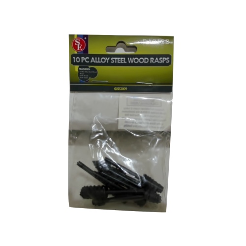 Wood Rasps Alloy Steel 10pk.