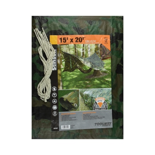 Tarp 15x20  CAMO