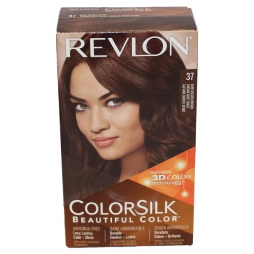 REVLON COLORSILK #37 DARK GOLDEN BROWN