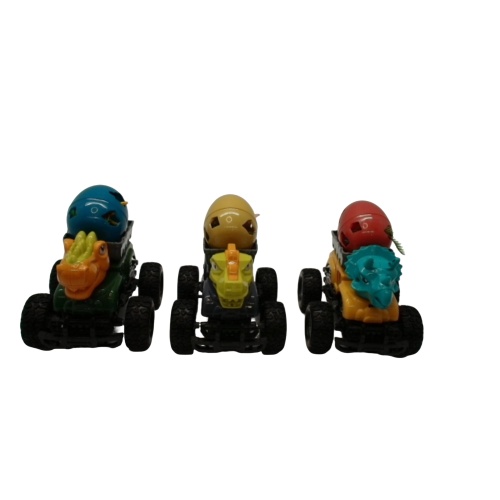 Dinosaur Mysterious Egg Car Double Inertial Assorted