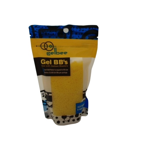 Gel BB's Yellow 20,000pk. Gelbee