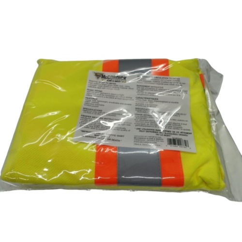 T-Shirt Safety Yellow Mesh XL