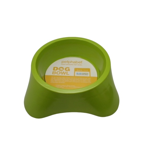 Dog Bowl 1.1L Green Petphabet