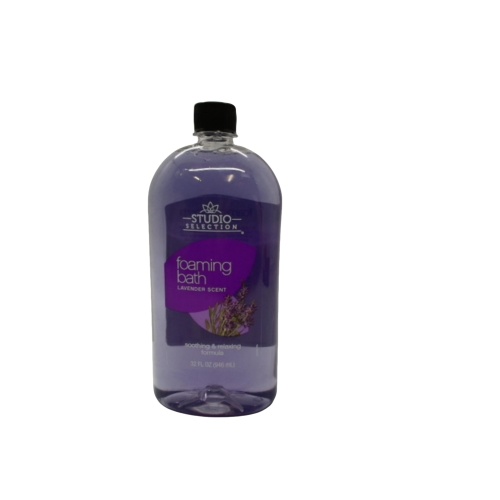 Foaming Bath Lavender Scent 946mL Studio Selection