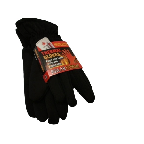 Thermal Gloves Black Insulated Polar Extreme