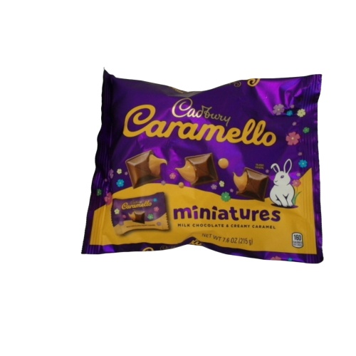 Caramello Miniatures Cadbury 215g. 160 Calories