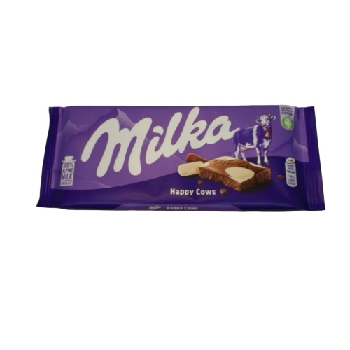 Milka Chocolate Bar Happy Cows 100g.