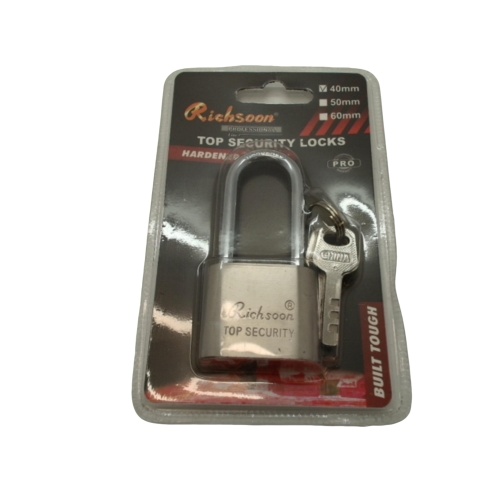 Padlock 40mm W/ Long Shackle