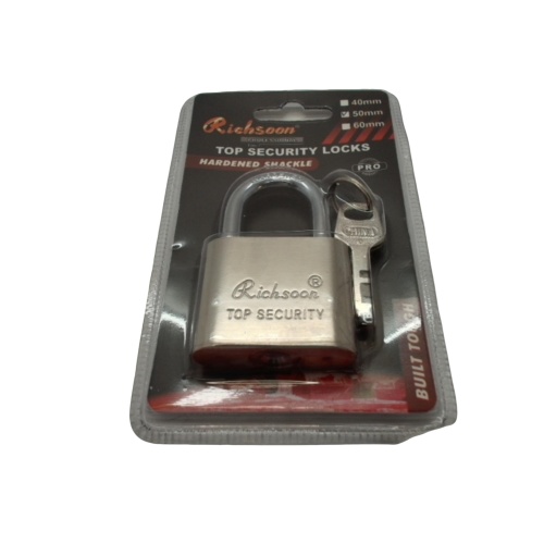 Padlock 50mm /w Hardened Shackle Richsoon