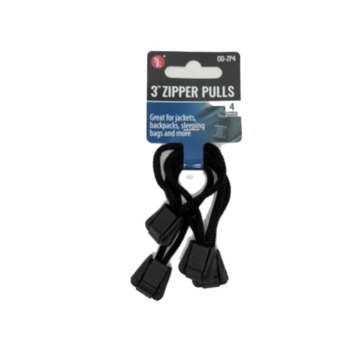 3 Zipper Pulls 4pk.