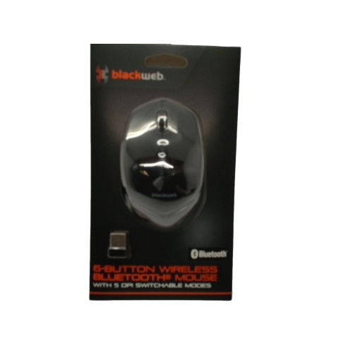 Wireless Bluetooth Mouse 6-Button Blackweb