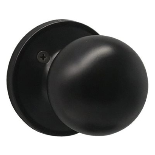 Door Lock Knob Dummy Black