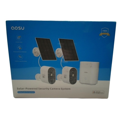 Solar Powered Security Camera System Aosu