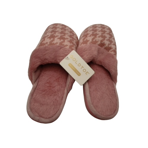 Ladies Memory Foam Slippers Mauve Goldtoe