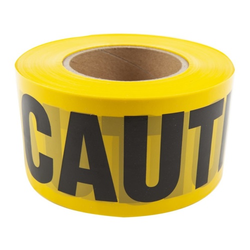 Caution tape 3 inch by 1000 feet