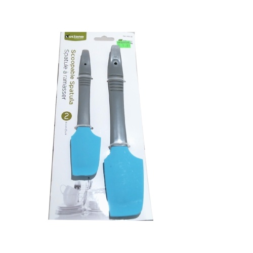 Luciano 2-Pc. Silicone Spatula 3 Colours