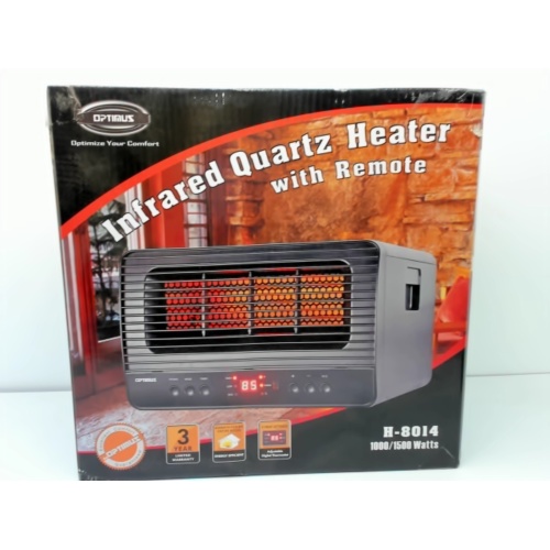 Infared Quartz Heater 1000W/1500W w/Remote