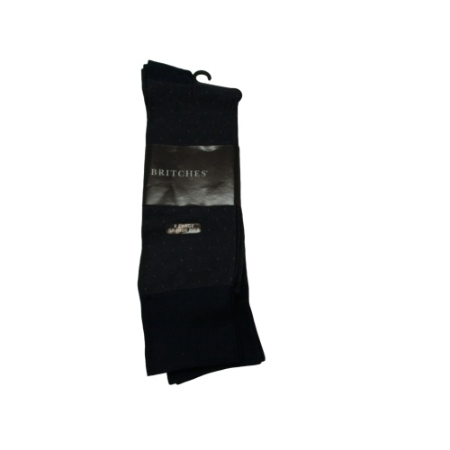 Dress Socks 2pk. Navy XL Britches