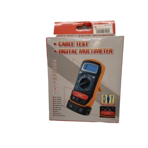 Digital multimeter with cable tester - eaglestar pro