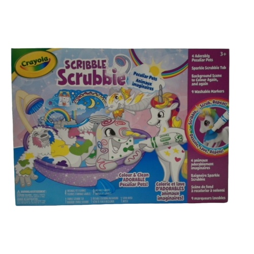 Scribble Scrubbie Playset Peculiar Pets Crayola