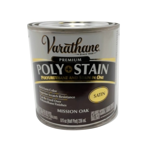 Poly + Stain Satin Mission Oak 236mL Varathane