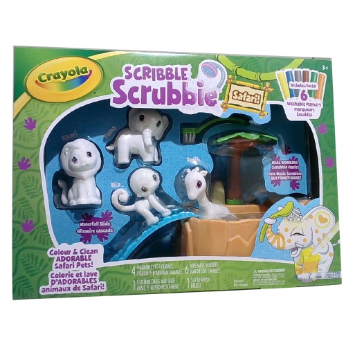 Scribble Scrubbie Playset Safari Crayola (ENDCAP)